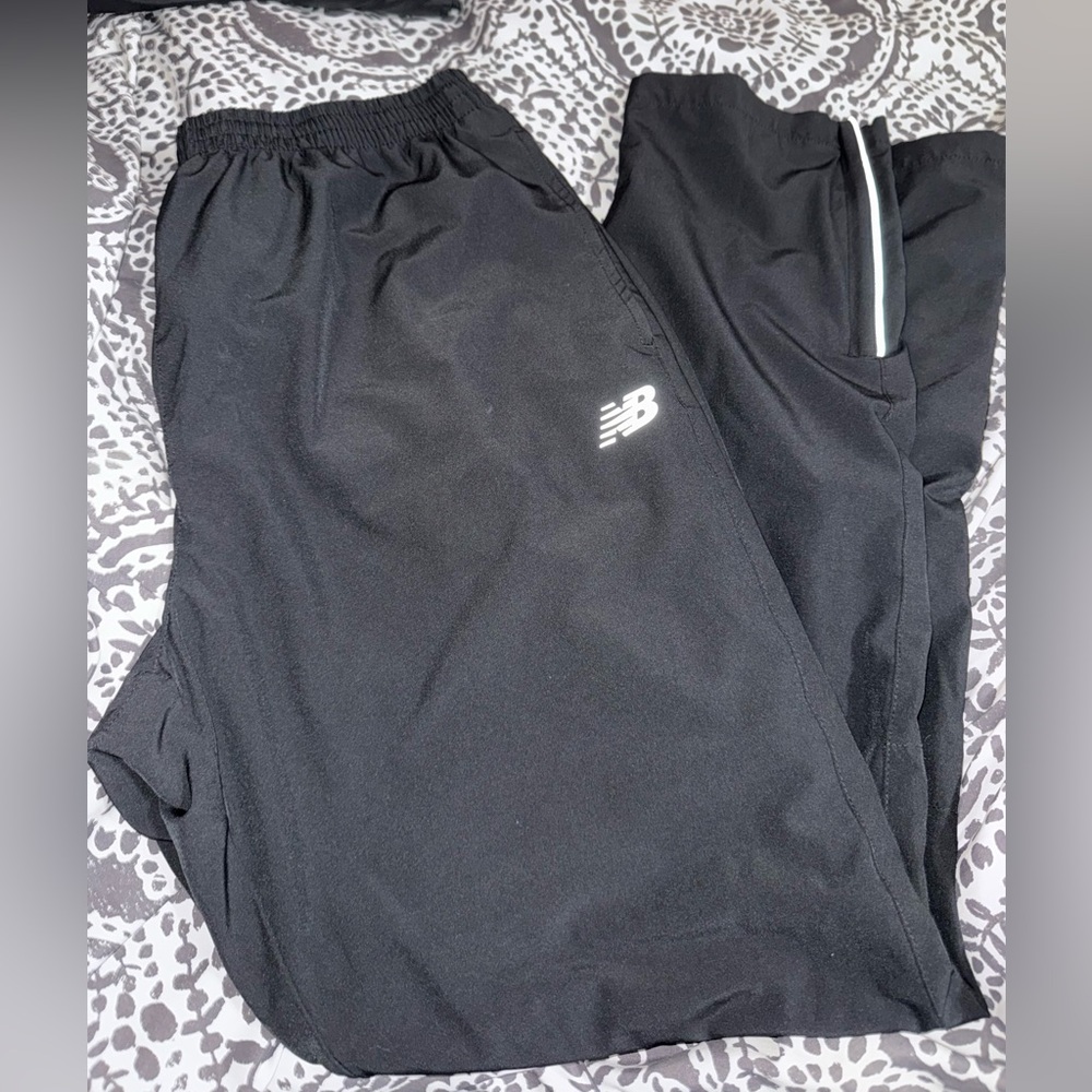 New Balance black trackpants